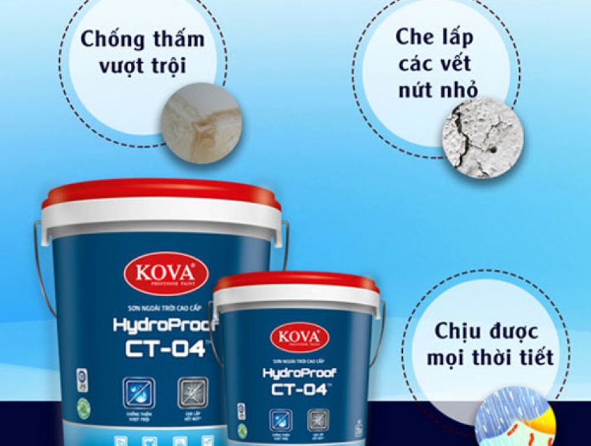 Sơn Chống Thấm Kova Tốt Không?
