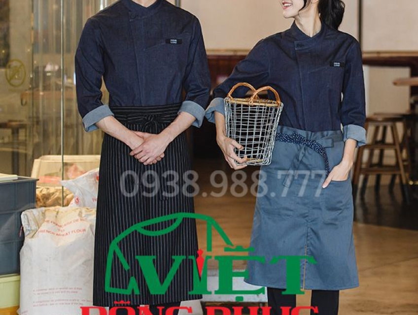 Mẫu áo đầu bếp nữ thiết kế độc quyền, chất lượng tại VIỆT ĐỒNG PHỤC