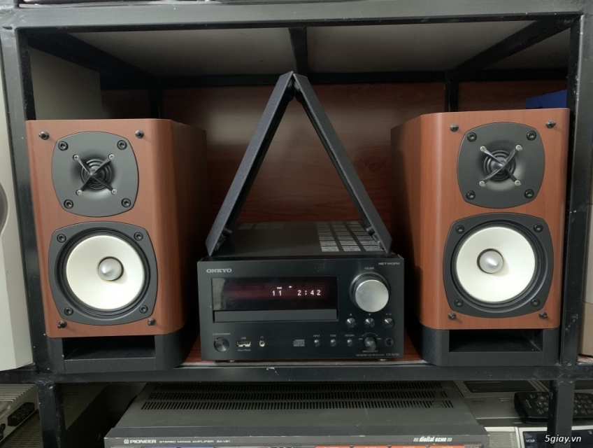 Dàn Onkyo 755 dòng cao cấp, 2 cổng USB nghe nhạc lossless