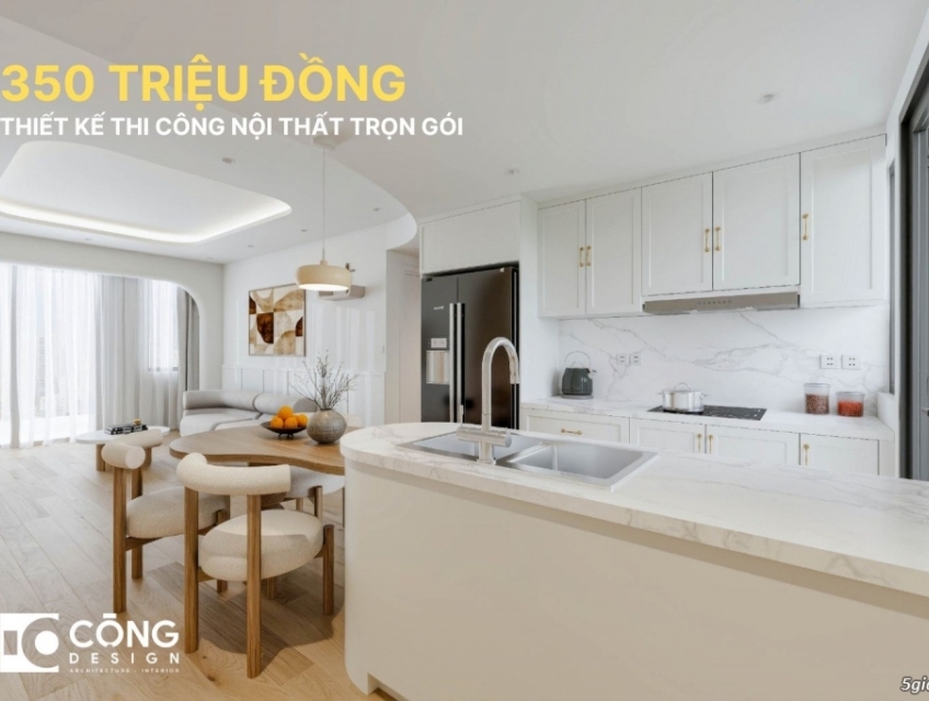 Cùng Cộng Design tìm hiểu dịch vụ thi công nội thất trọn gói