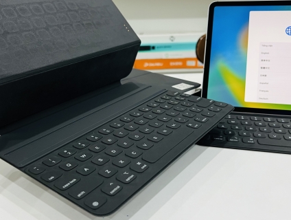 Smart keyboard 12.9 inch openbox đẹp như khi bóc hộp, mà giá nhẹ hều