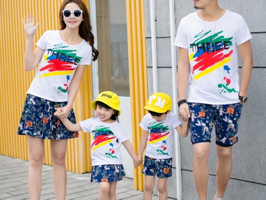500+ Mẫu bộ quần áo gia đình đi biển đẹp độc chất HOT Trend