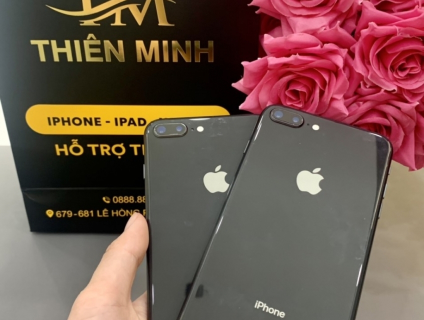 iphone 8plus 256gb đỏ đen