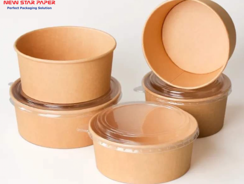 Tô Giấy 1000ml Giá Sỉ – Giải Pháp Đựng Thức Ăn Nhanh Chịu Nhiệt tốt