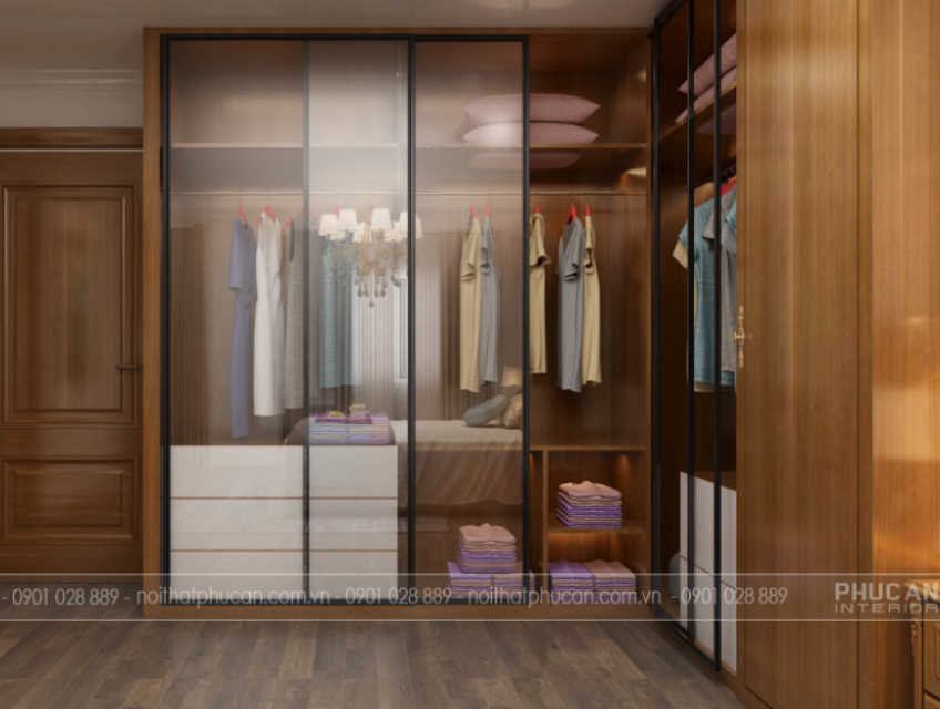 Mẫu tủ quần áo thông minh tiết kiệm diện tích và đa năng