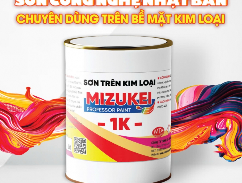Sơn phủ Mizukei 1K TPA