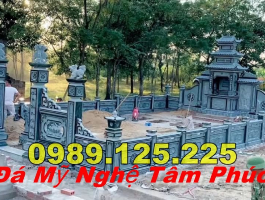 62 Mẫu Lăng Mộ Đá Tự Nhiên Nguyên Khối Tại Long An 2025