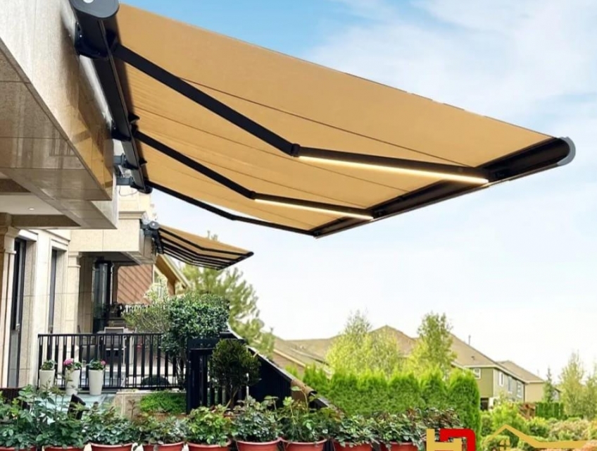 Top các mẫu mái hiên tự động thông minh năm 2025 sẽ ra mắt