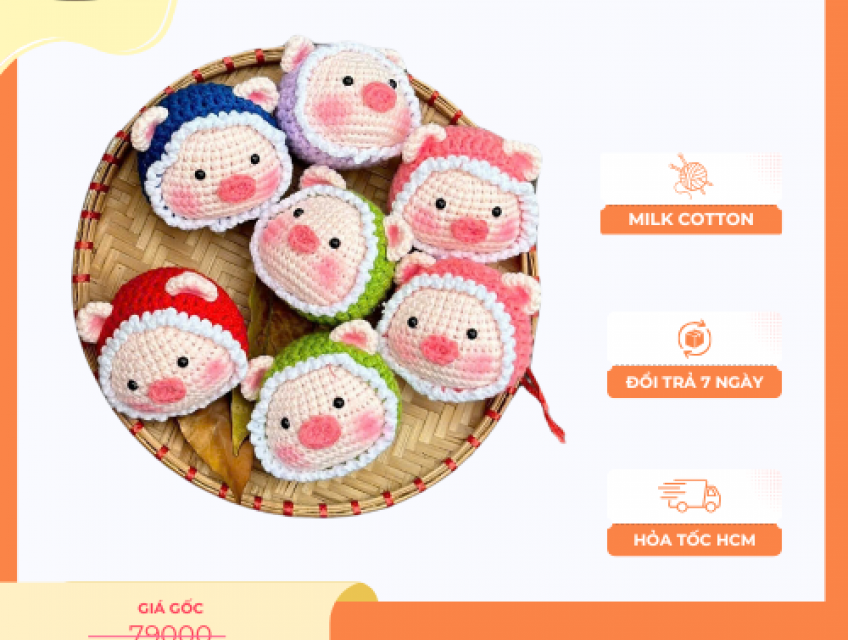 Móc Khóa Len - Phụ Kiện Trang Sức Handmade Được Các Nàng Yêu Thích