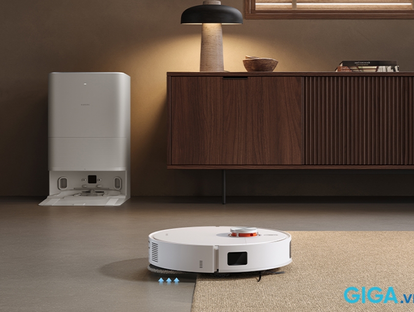 Robot hút bụi X20 Pro với làm sạch tự động, tiết kiệm năng lượng 30%