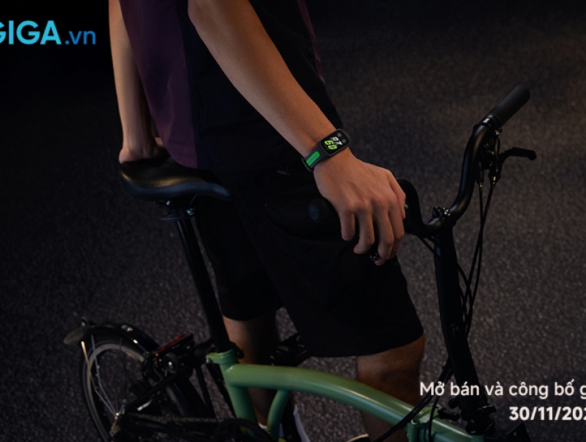 Vòng đeo tay thông minh Xiaomi Band 9 Active trang bị tính năng theo dõi sức khỏe