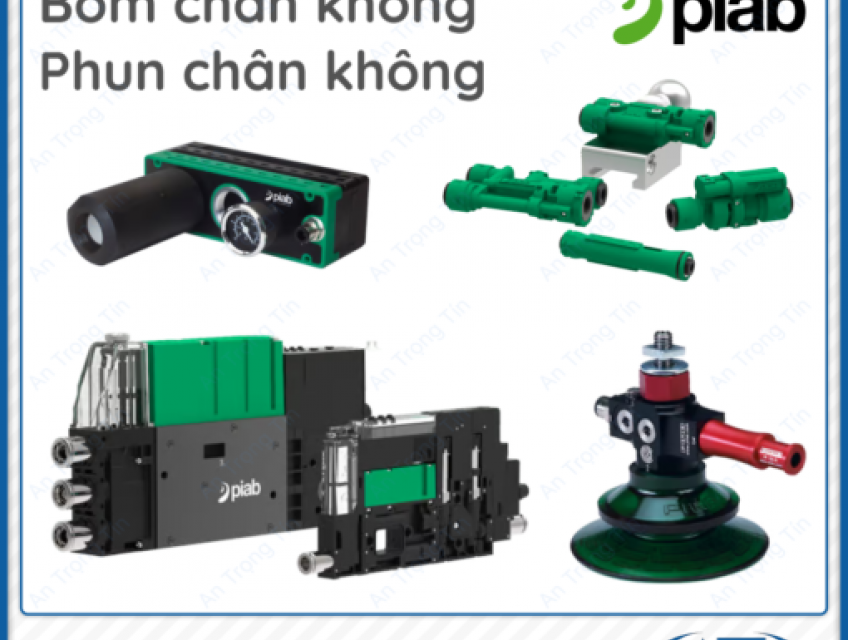 Máy bơm chân không PIAB: Giải pháp chân không tiết kiệm