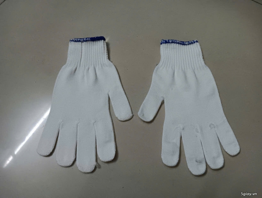 Combo 10 đôi găng tay sợi Polyester 40/50/60g