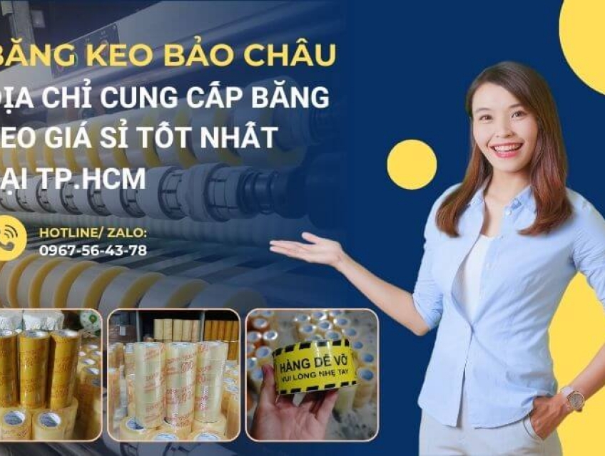 Địa Chỉ Cung Cấp Băng Keo Giá Sỉ Tốt Nhất Tại TP.HCM