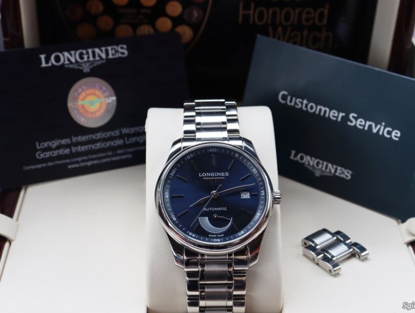 Longines Master L2.908.4.92.6 Collection Automatic - Mặt xanh Navy