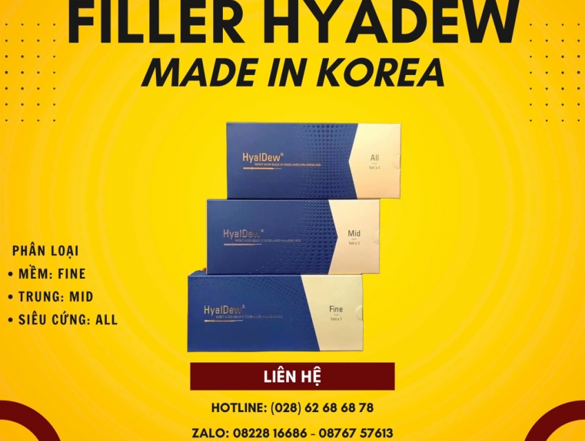 Filler Hyadew - Hotline: 08228 16686 - 08767 57613 - fillerbotoxs.com
