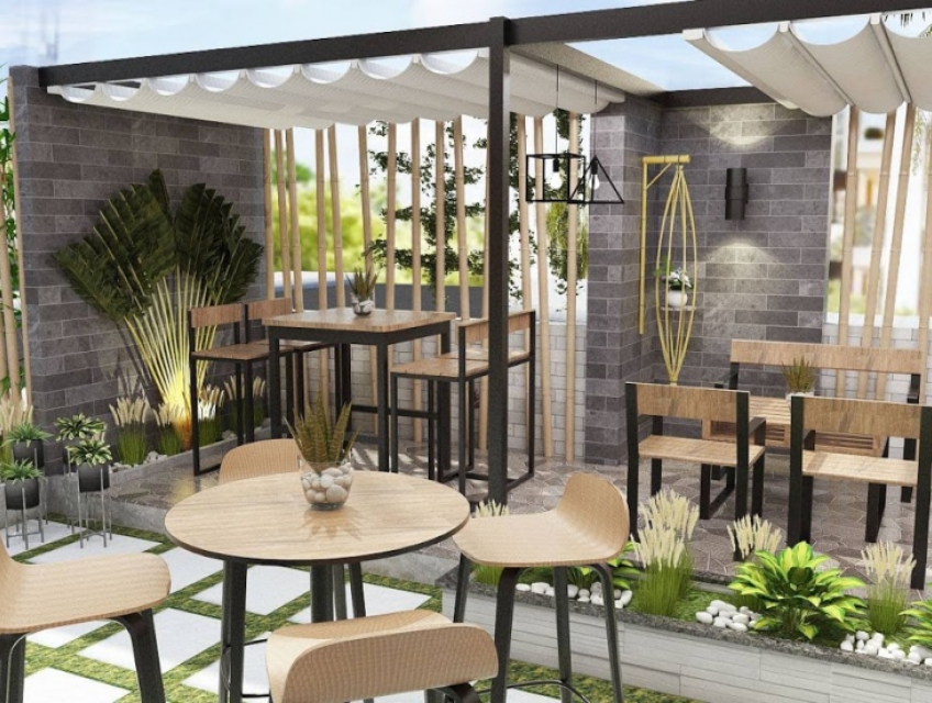 Báo giá mái che chóng nóng sân thượng