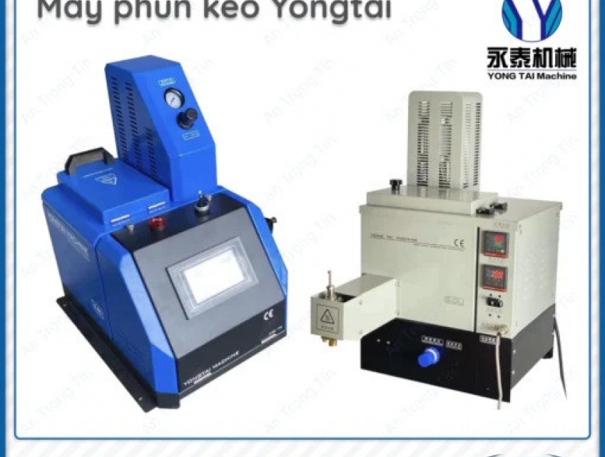 Máy phun keo Yongtai Machine chính hãng giá siêu tốt