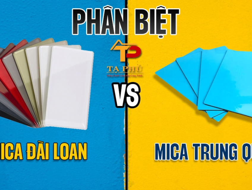 Cách phân biệt mica trung quốc mica đài loan