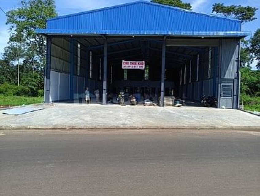 CHO THUÊ KHO 1000M2 MẶT TIỀN ĐƯỜNG VÀNH ĐAI 14-26,TP Buôn Ma Thuột,