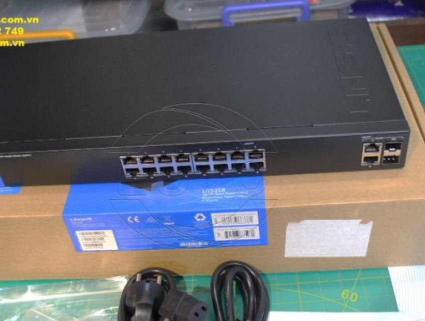 bộ chuyển mạch Gigabit Linksys