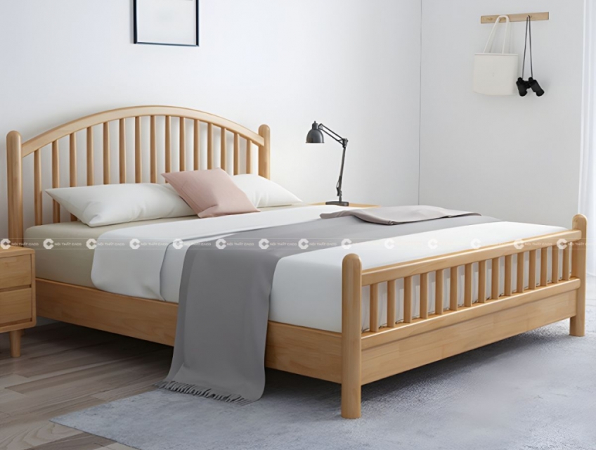 Khám Phá Giường Ngủ Gỗ Sồi Tự Nhiên Đẹp, Bền, Sang Trọng
