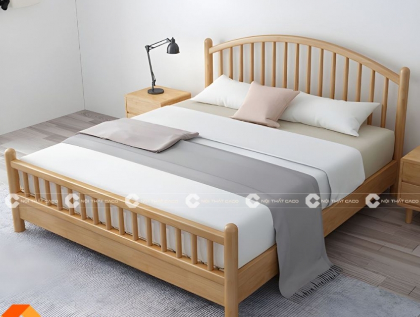 Khám Phá Giường Ngủ Gỗ Sồi Tự Nhiên Đẹp, Bền, Sang Trọng