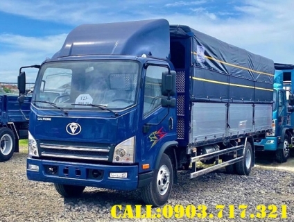Bán xe tải Faw 8t5 thùng bửng nhôm 6m2 giao xe ngay