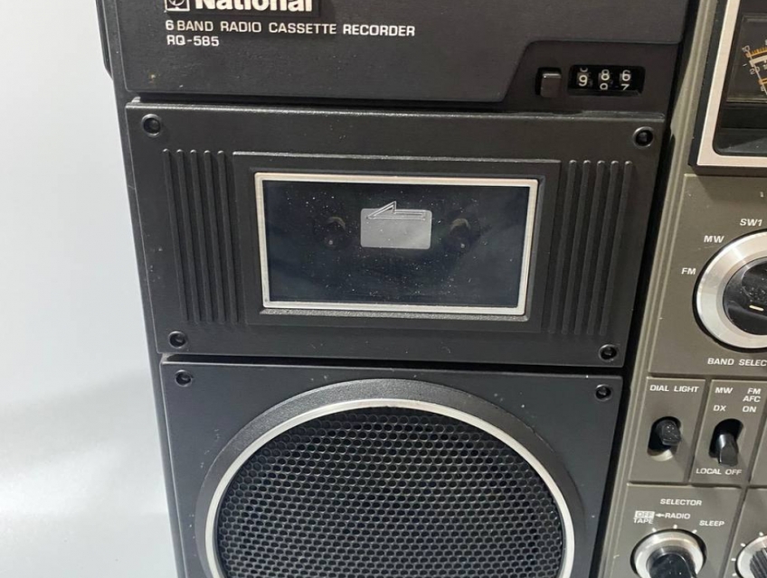 Cassette Radio National RQ-585 hiếm xách Nhật về