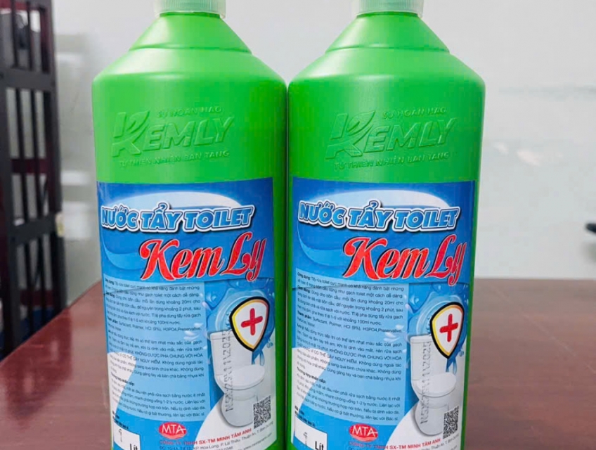 Cung cấp sỉ & lẻ nước tẩy toilet KemLy