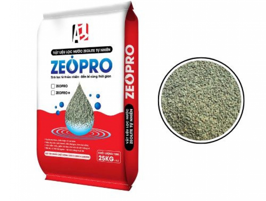Zeopro – Vật liệu xử lý sắt, mangan, amoni