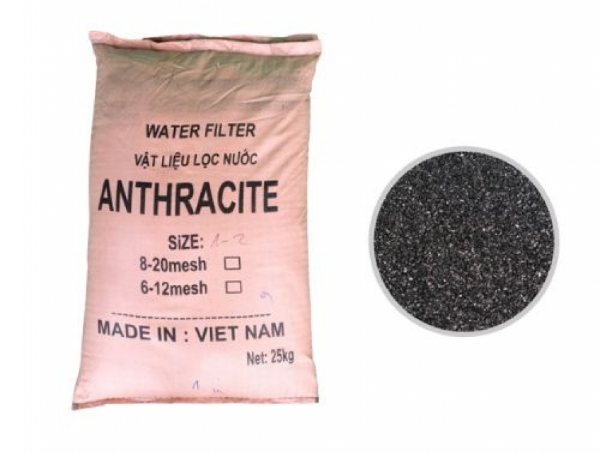 Than Anthracite – Vật liệu lọc cặn & khử màu