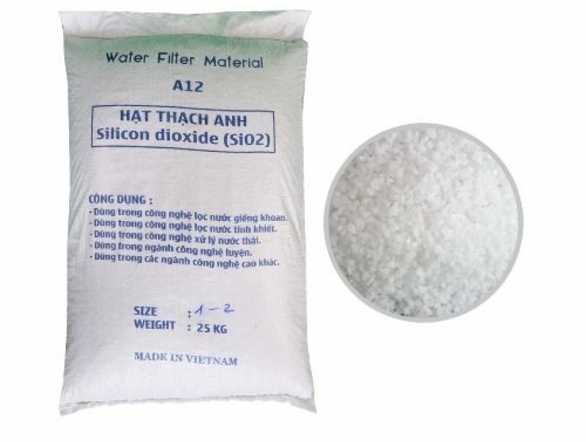 Cát trắng thạch anh cao cấp