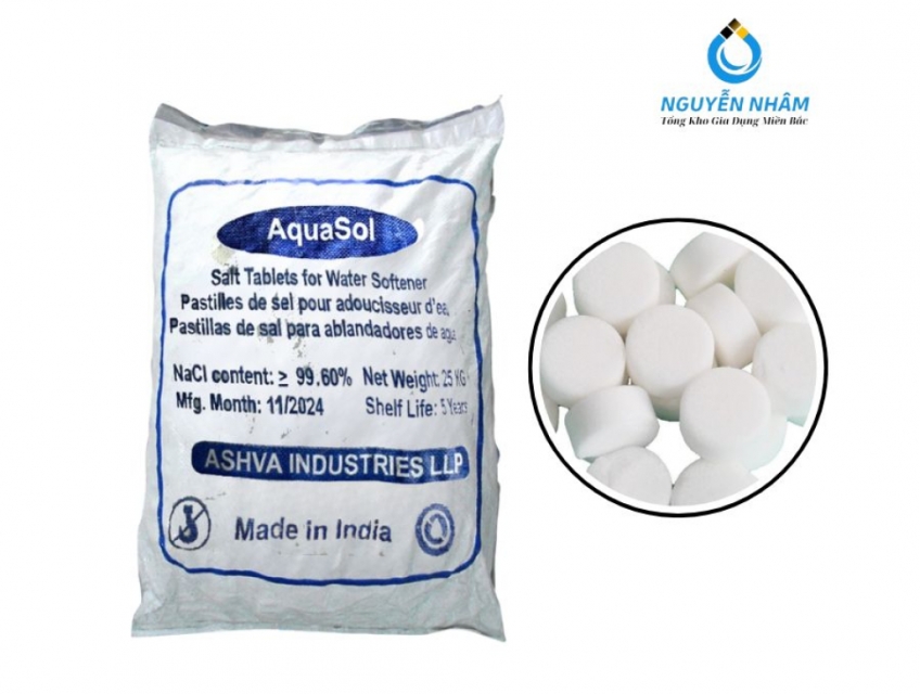 Muối viên Ấn Độ Aquasol