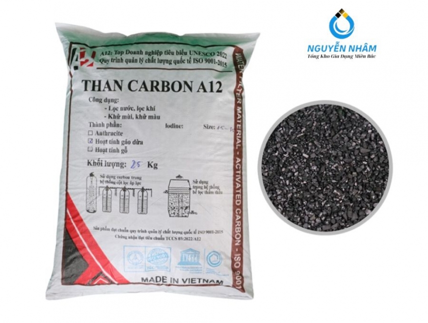 Than hoạt tính gáo dừa