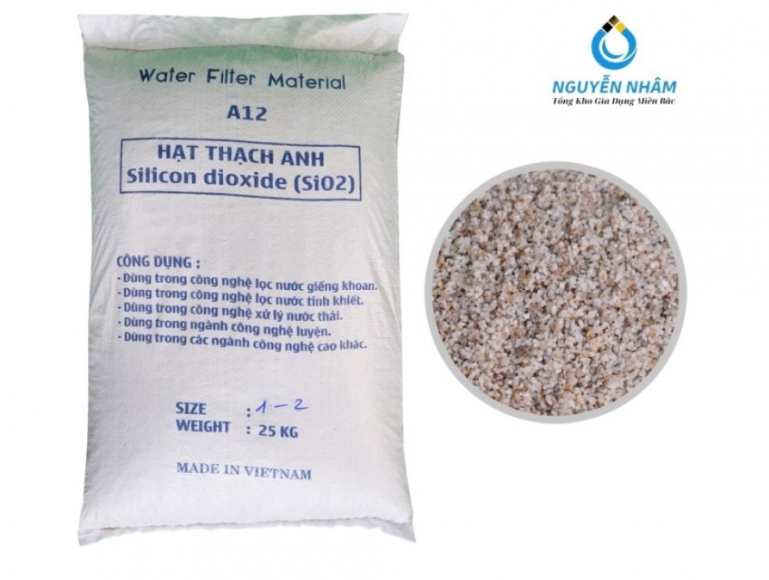 Cát thạch anh thường (0.8–1.2mm)