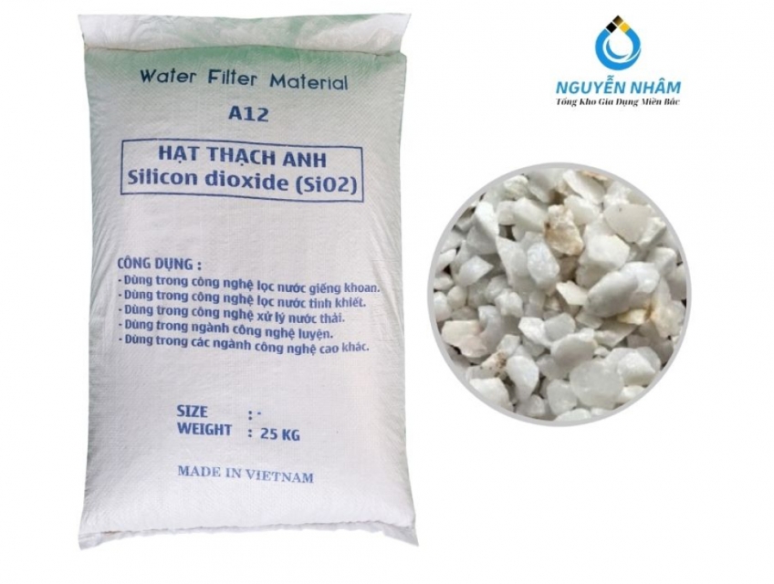 Sỏi thạch anh size vừa (5–8mm)