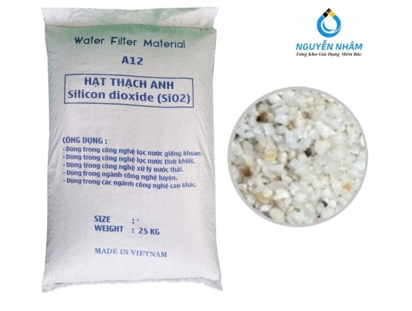 Sỏi thạch anh size nhỏ Nguyễn Nhâm