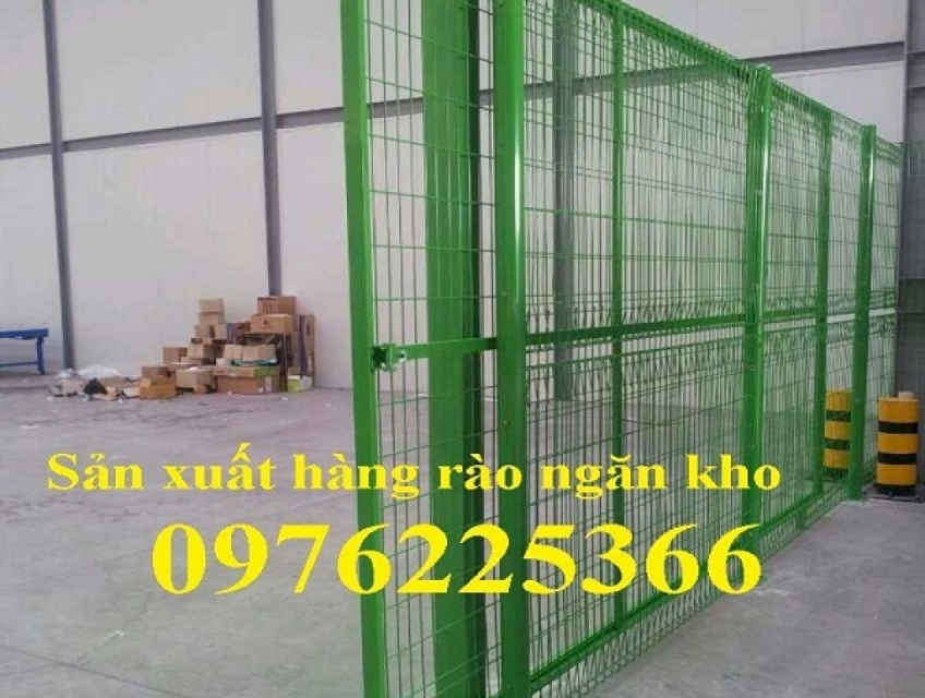 Vách lưới ngăn kho, vách lưới ngăn xưởng cho nhà máy