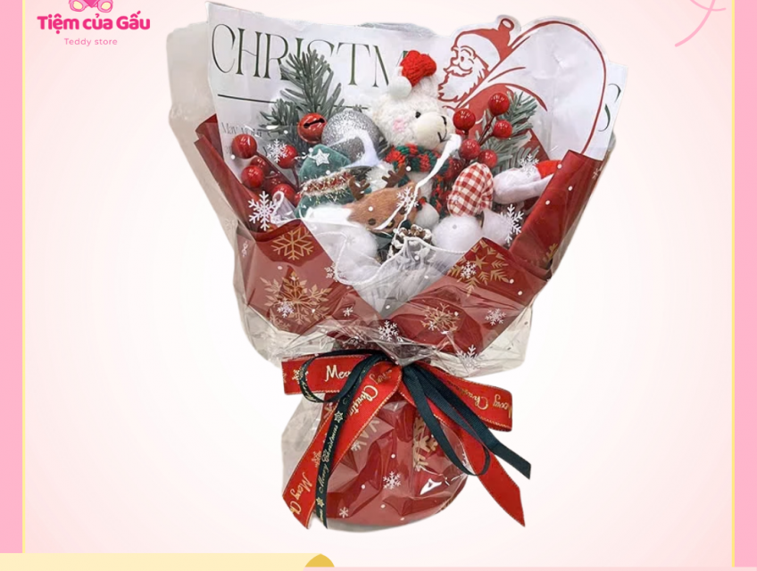 Bó gấu bông – Món quà dễ thương chiếm trọn trái tim người nhận