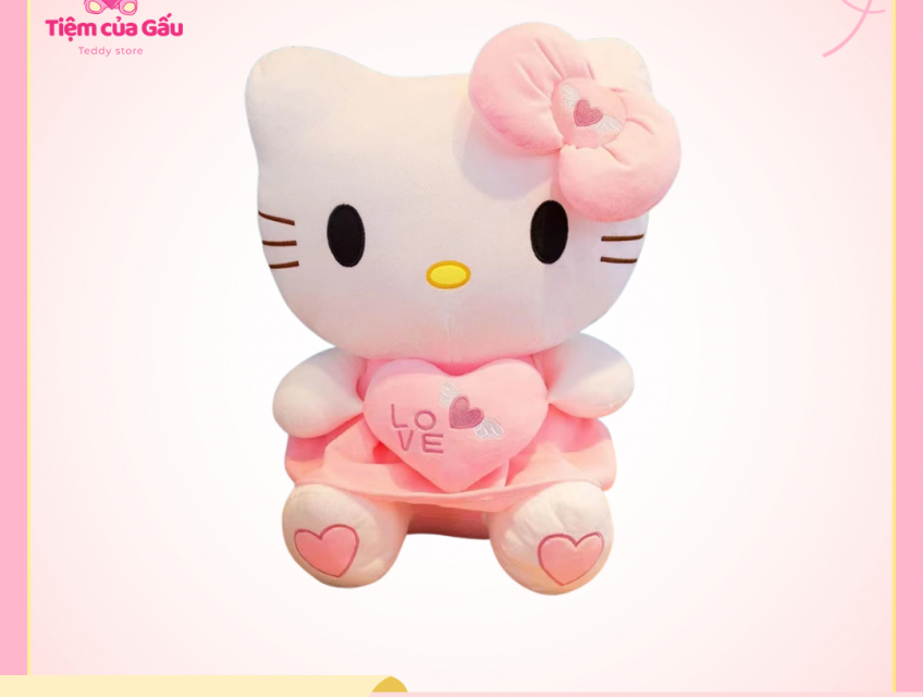 Gấu Hello Kitty – Món quà dễ thương dành cho mọi độ tuổi