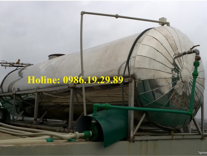Bồn chứa nước nóng dung tích 5m3