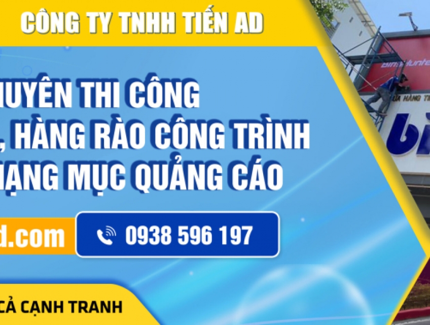 THI CÔNG BẢNG HIỆU MICA ĐẸP – BỀN – GIÁ TỐT