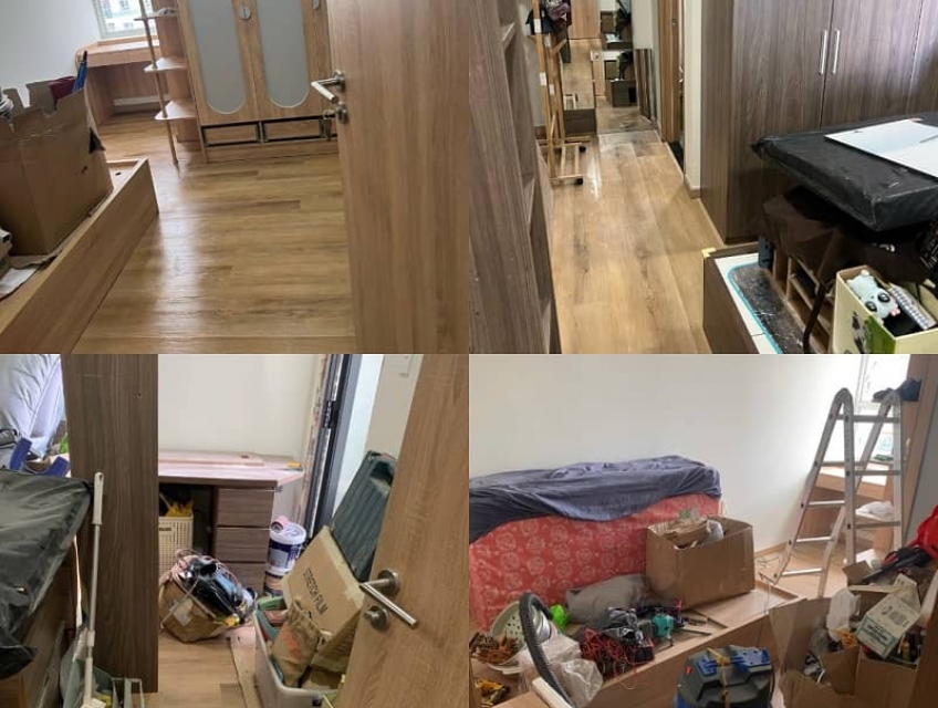 Vệ sinh công nghiệp sau khi vào nội thất