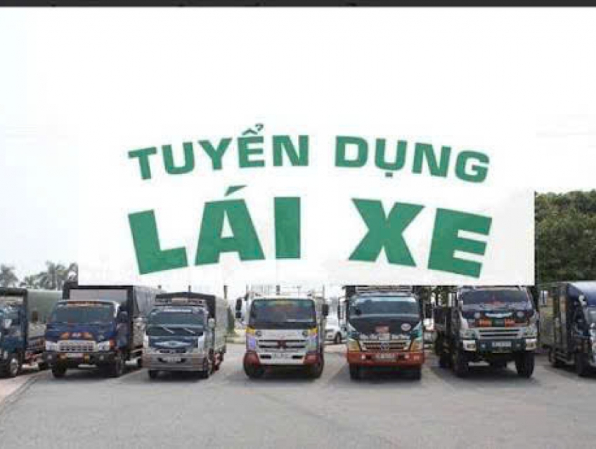 Tuyển nhân viên lái xe VAN & xe tải làm toàn HCM & tỉnh lân cận