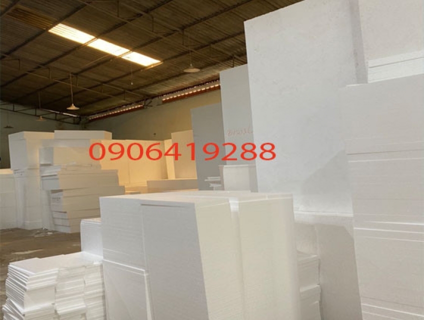 Xưởng sản xuất tấm xốp eps cắt theo yêu cầu dùng chèn lót hàng hóa