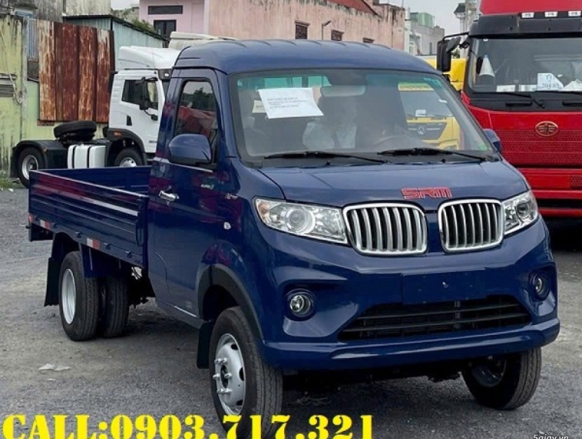 Bán xe tải SRM 1T5 thùng lửng giao ngay