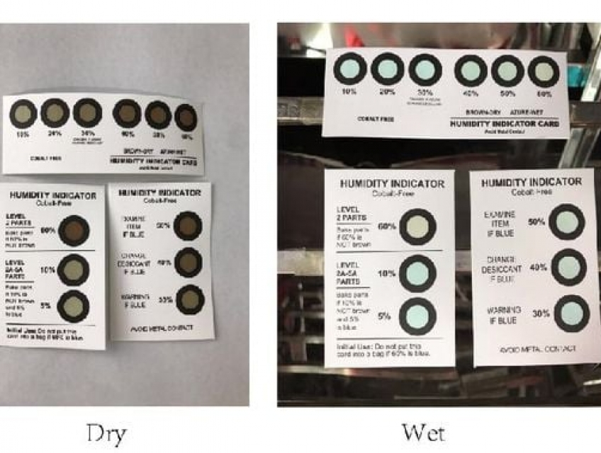 Thẻ đo độ ẩm Humidity Indicator giải pháp kiểm soát ẩm hải phòng