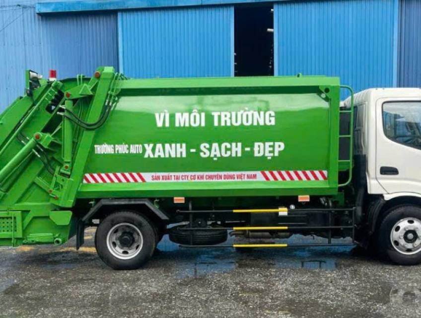 Xe cuốn ép rác hút chất thải và phụ tùng xe chuyên dụng