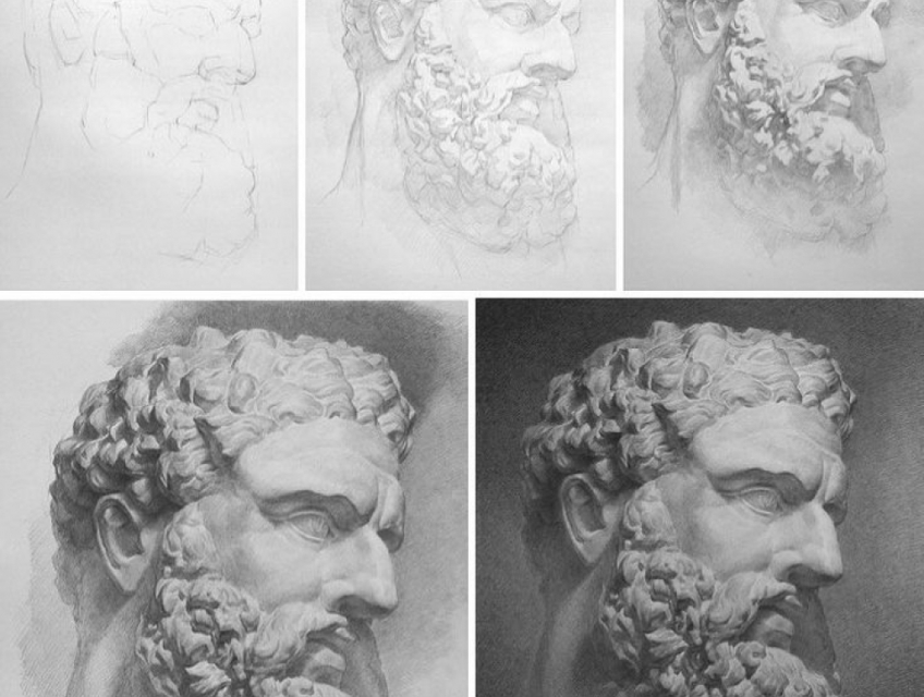 Lớp vẽ luyện thi khối v khối h ở Hà nội